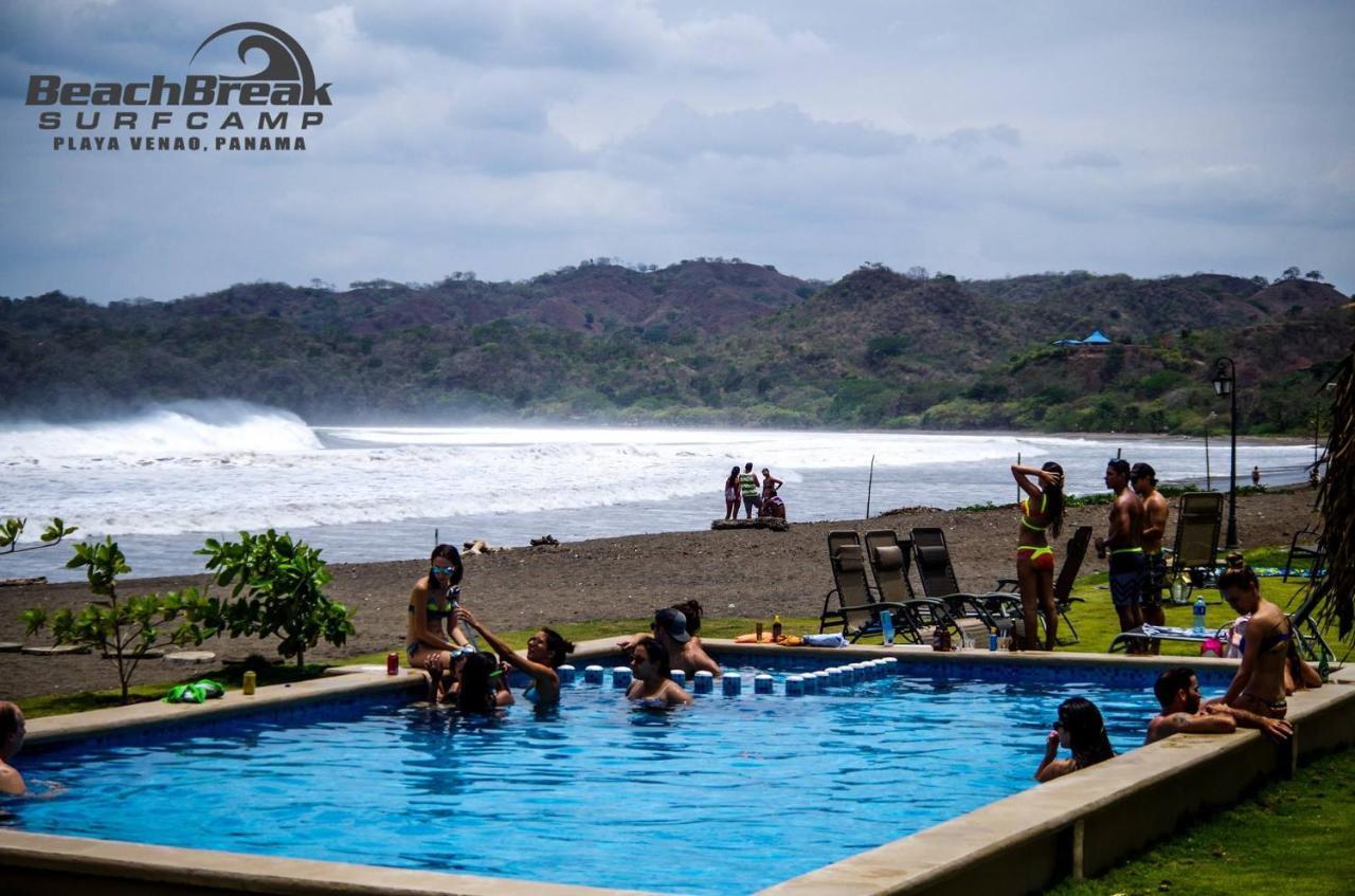 Beach Break Hotel & Surf Camp De Playa Venao Exterior foto